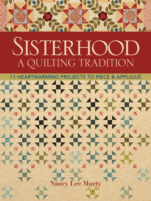 Cover image for Sisterhood—A Quilting Tradition